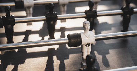 Accesorios incluidos futbolín Origin